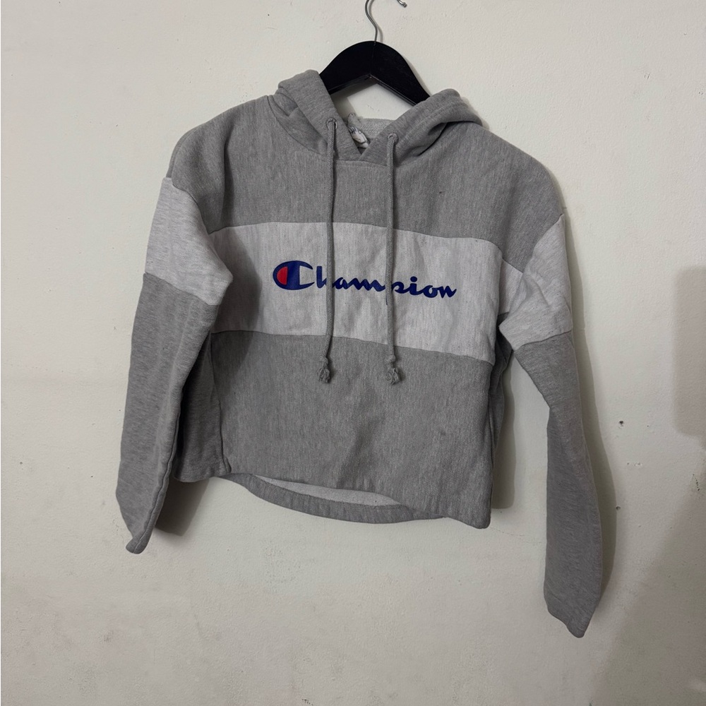 Champion Heather Gray Hoodie